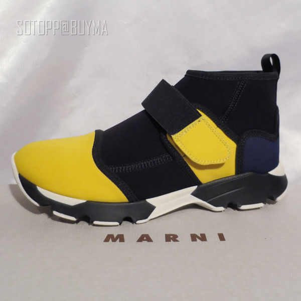 2018人気新作 MARNI マルニスニーカーコピー ネオプレンカラーブロック ソック