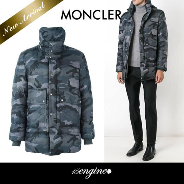 新作◆GAMME BLEU 迷彩柄ダウンジャケット◆MONCLER