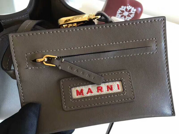 2020AW マルニスーパーコピー MARNI M488 PANNIER BUCKET BAG IN CALF LEATHER SCMPU09NO1LV58900M29