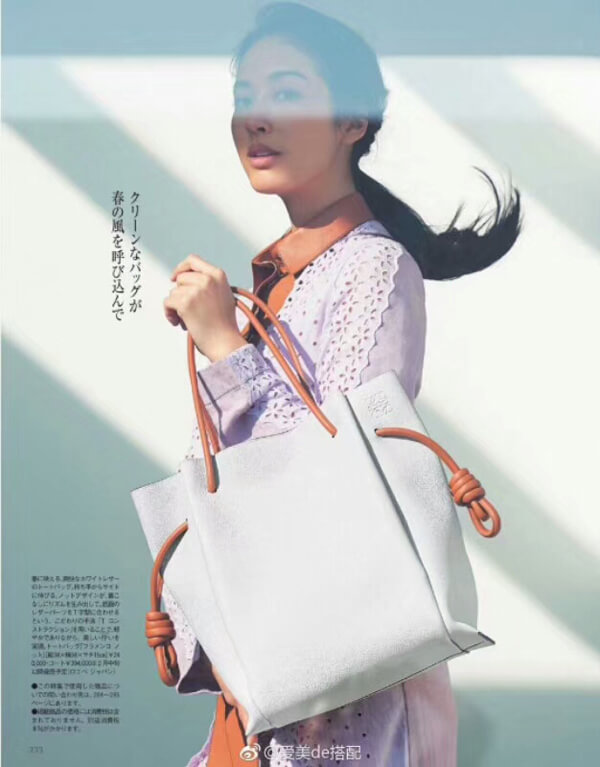 19AW ロエベスーパーコピー ロエベ "Flamenco Knot" (M) Tote Bag 321.12.T31