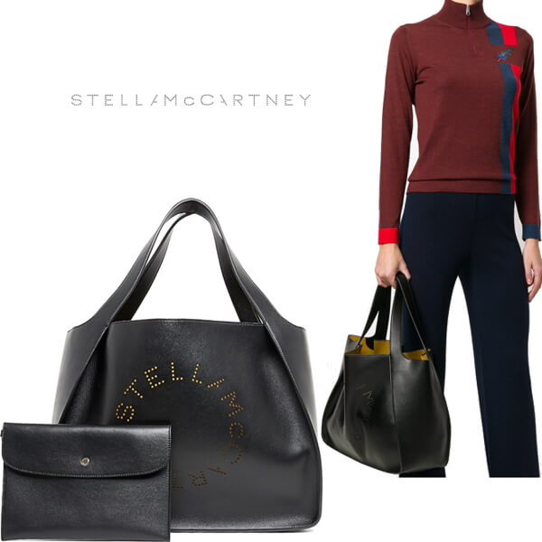 Stella McCartney トートバッグ ロゴトートバッグ ブラック 502793 W9923 1000