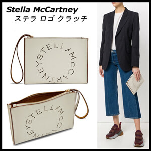 ＊ステラマッカートニースーパーコピー STELLA MCCARTNEY＊ステラ ロゴ クラッチ