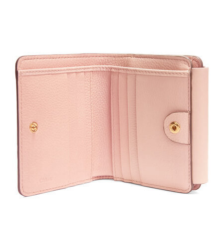 2018-19AW クロエ財布スーパーコピー CHLOE ★ DREW SMALL TEXTURED-LEATHER WALLET