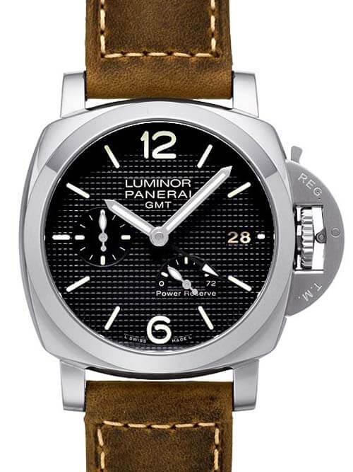 パネライ PANERAI ルミノール 1950 3デイズGMT パワーリザーブ アッチャイオ PAM00537