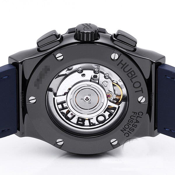 ウブロ HUBLOT クラシック フュージョン クロノグラフ セラミック ブルー 541.CM.7170.LR