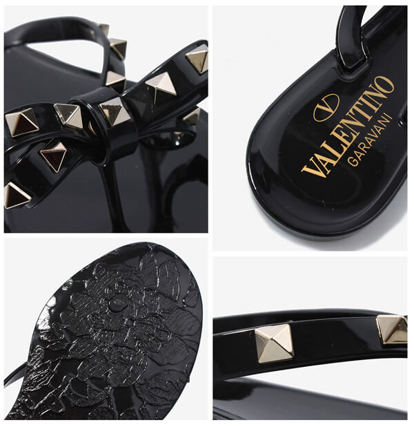 ヴァレンティノヴァレンティノ 16SS ROCKSTUD SANDAL サンダル BLACK