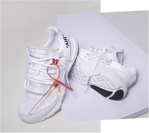 the ten OFF-WHITE ナイキAIR PRESTO V2 AA3830-100