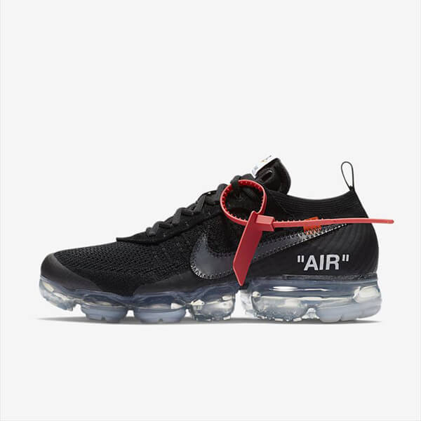 安心の返品対応可！OFF-WHITE × ナイキ スーパーコピー Air Vapor Max Black ヴェイパーマックス