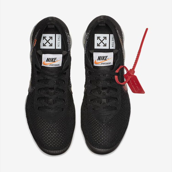 安心の返品対応可！OFF-WHITE × ナイキ スーパーコピー Air Vapor Max Black ヴェイパーマックス