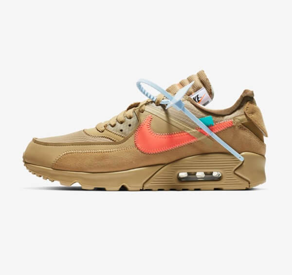 [ナイキ x OFF WHITE]限定コラボ!!The Ten Air Max 90 Desert Ore