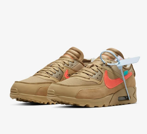 [ナイキ x OFF WHITE]限定コラボ!!The Ten Air Max 90 Desert Ore