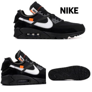 追跡有配送！OFF WHITE x ナイキ AIR MAX 90 Black