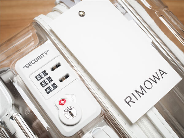 新作＊入手困難OffWhite x RIMOWA スーパーコピー コラボ キャリーバッグ/WHITE ow スーツケース 37L