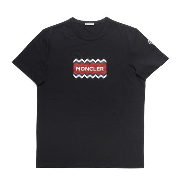 モンクレール コピー Tシャツ メンズ 8037250 8390T 778 半袖Tシャツ NAVY ダークブル