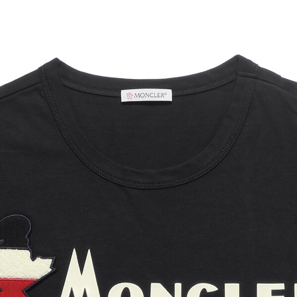 モンクレール MONCLER Tシャツ メンズ 8041850 8390T 778 半袖Tシャツ NAVY ダークブルー