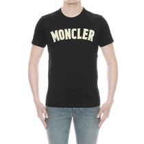 モンクレール MONCLER Tシャツ メンズ 8045350 8390Y 999 半袖Tシャツ BLACK ブラック