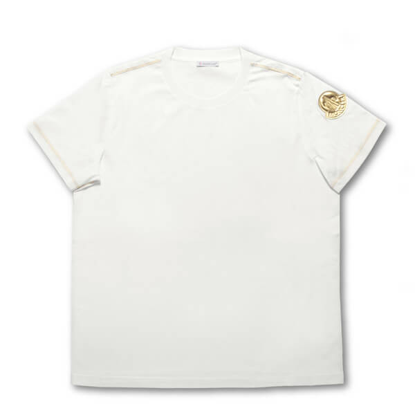 モンクレール MONCLER Tシャツ レディース 8063700 8390X 01G 半袖Tシャツ WHITE ホワイト