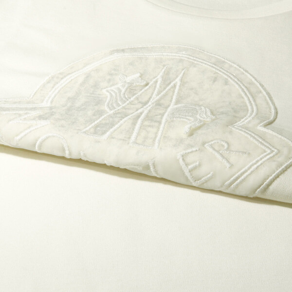 モンクレール MONCLER Tシャツ レディース 8059200 8391N 035 半袖Tシャツ WHITE ホワイト