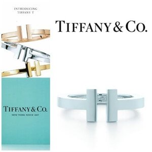 国内未入荷の人気リング  Tiffany T スクエアリング★シルバー