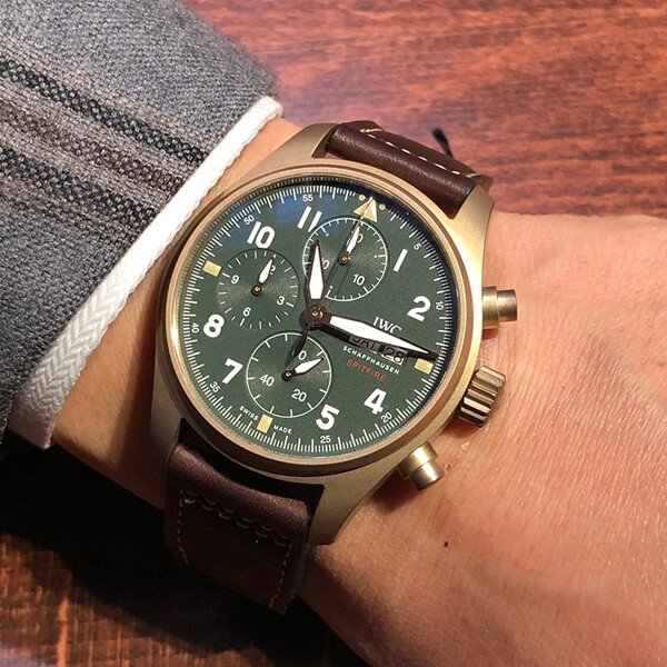 SIHH2019  IWC パイロット・ウォッチ・クロノグラフ “スピットファイア”IW387902