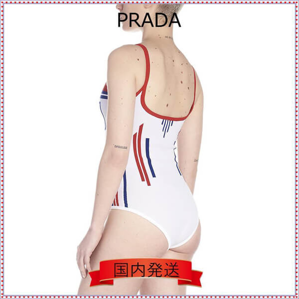 国内発送 PRADA ロゴ付き ボディ マルチカラー 28057 1TTY F0970