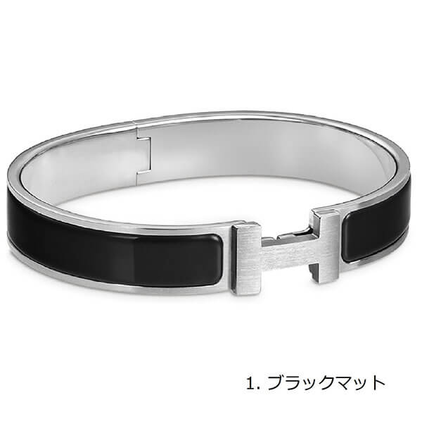 クリックHH★エルメス メンズ エナメルブレスレット★ H703200FB01/H703200FB6C