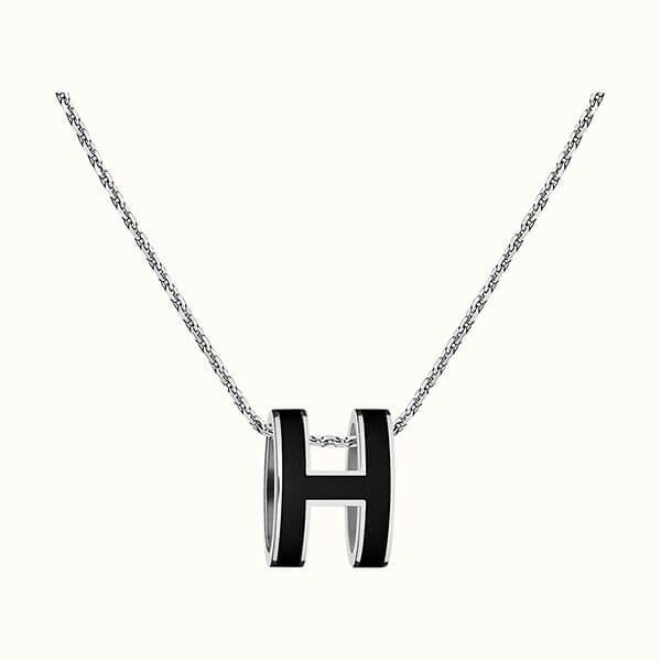 エルメス 憧れの一品を手に入れてお洒落感UP！Pop H pendant BLACK