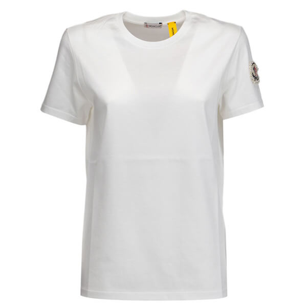 モンクレールスーパーコピー MONCLER GENIUS 4 SIMONE ROCHA パール ロゴ Tシャツ