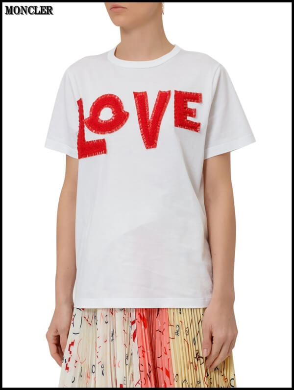 モンクレールスーパーコピー MONCLER GENIUS★2019SS 2 1952 Love Tシャツ