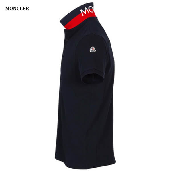 モンクレールスーパーコピー MONCLER 襟裏ロゴ 袖ロゴパッチ付き ポロシャツ 83051 00 84556 773