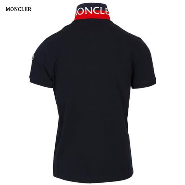 モンクレールスーパーコピー MONCLER 襟裏ロゴ 袖ロゴパッチ付き ポロシャツ 83051 00 84556 773