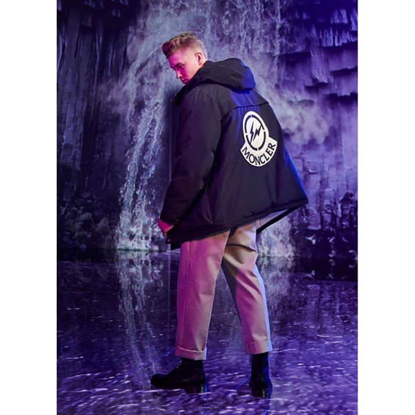 19/20秋冬新作【MONCLER モンクレールスーパーコピー】7モンクレール★日本未入荷モノトーンBIGロゴGLOSTER