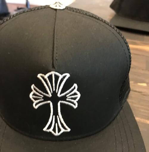 CHROME HEARTS クロムハーツ キャップ コーデ スーパーコピー メンズキャップ CHクロスCAP ホワイトクロス