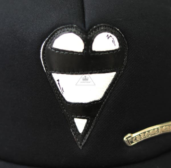 CHROME HEARTS クロムハーツ レプリカ メッシュキャップ CH Matty boy Heart Leather Trucker Cap