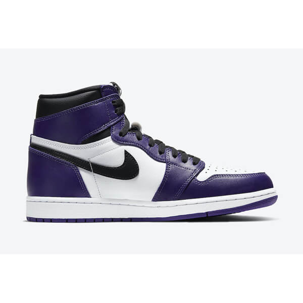 エアジョーダン1 コートパープル 偽物 ナイキ 激レア Air Jordan 1 Retro High Court Purple White