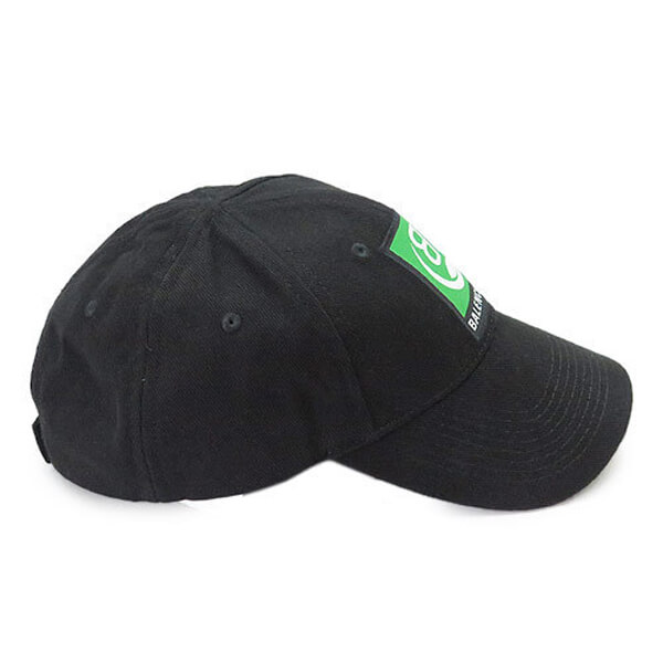 バレンシアガ キャップ 偽物☆20SS GREEN BBロゴ キャップ BLACK 593188310b2【佐川急便発送込】