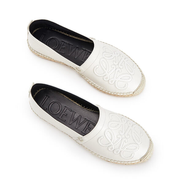 【ロエベ】ロエベ シューズ 偽物☆anagram espadrille アナグラムエスパドリーユ 453.10.344/5/6/7