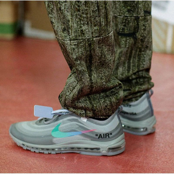 オフ ホワイト ナイキ エアマックス スニーカー コピー Off-White ナイキ Air Max 97 Menta オフホワイト エアマックス97 AJ4585-101