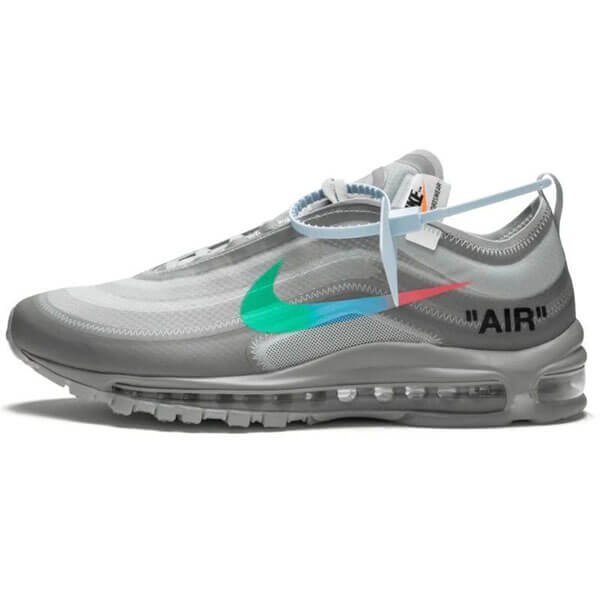 オフ ホワイト ナイキ エアマックス スニーカー コピー Off-White ナイキ Air Max 97 Menta オフホワイト エアマックス97 AJ4585-101