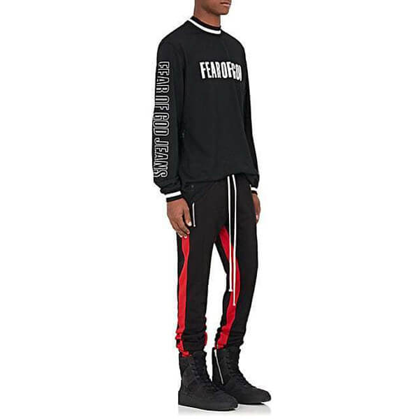 超希少★Fear of God★セレブ愛用 DOUBLE STRIPED TRACK PANTS