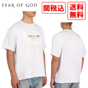 関税・送料込 FEAR OF GOD WHITE COTTON Tシャツ コピー