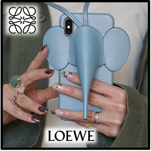 2020新作【ロエベ iPhoneケース コピー】Elephant Cover For Iphone スマホケース 多色 C719C80X