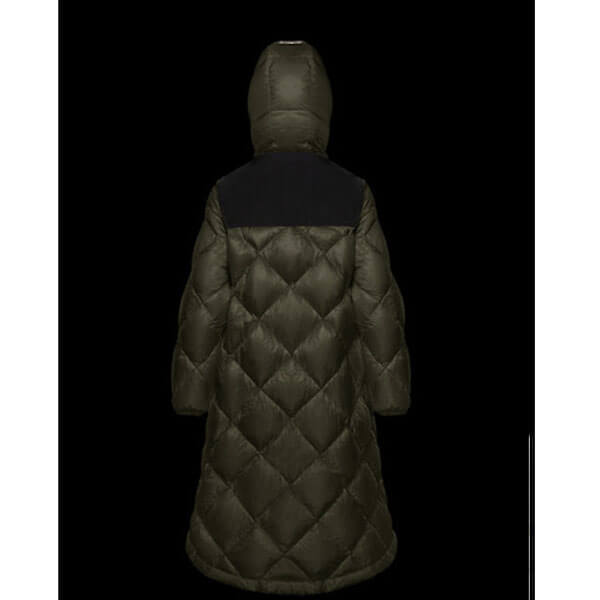 【20AW】モンクレール 偽物 ダウン MONCLER 入手困難 DUROC ロゴ入 ロング丈 リボン付 3色 0931D20000C0459999