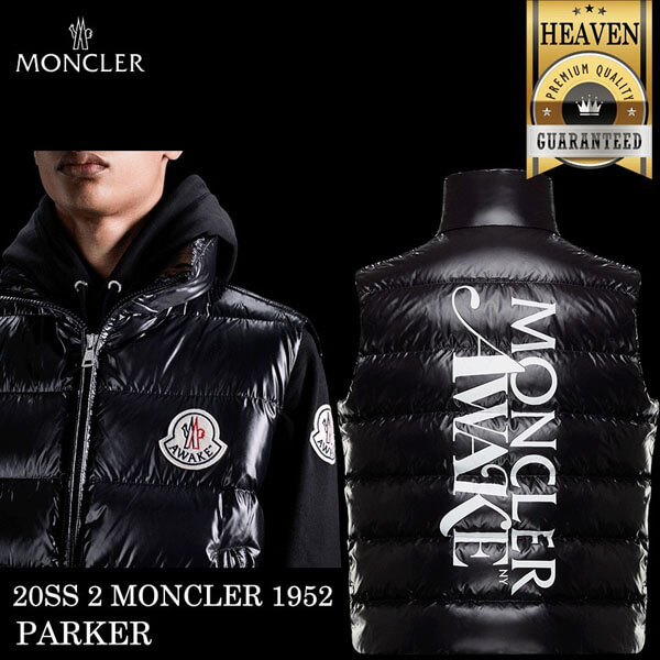 モンクレール 偽物 ダウン MONCLER GENIUS★1952★PARKER_BLACK 26191867425208046