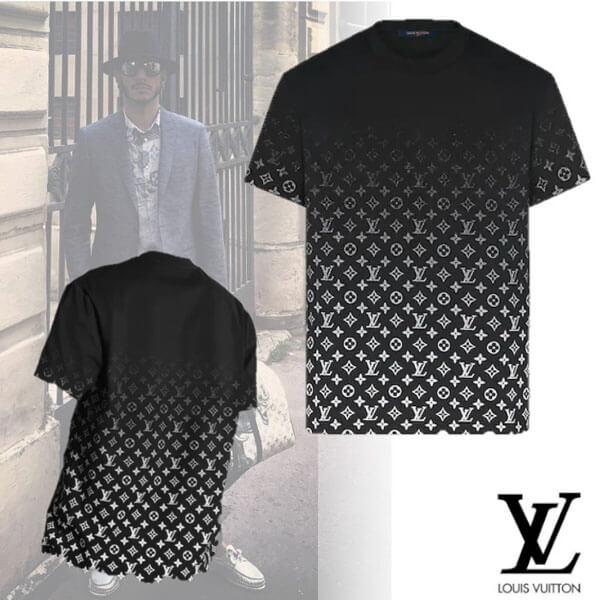 新作ルイ ヴィトン 21SS LV☆モノグラムグラディエントTシャツ 偽物1A89Z0