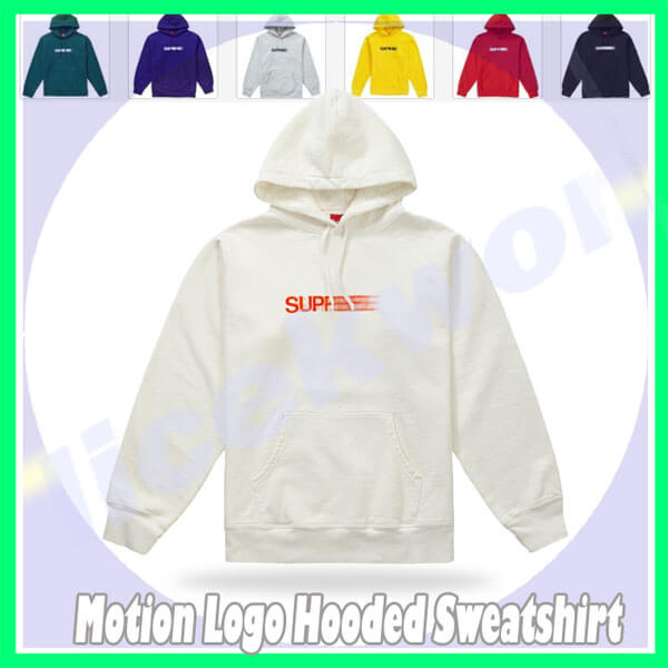 シュプリーム パーカー 偽物  Motion Logo Hooded Sweatshirt モーション ロゴ