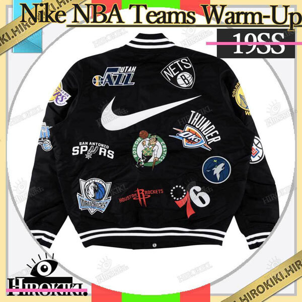 シュプリーム ナイキ コピー エヌビーエー チーム ウォーム アップ ジャケット シュプリーム × ナイキ NBA Teams Warm-Up Jacket ナイキ Black