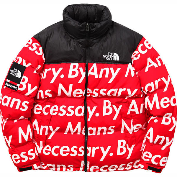 シュプリーム ノースフェイス 偽物 シュプリーム The North Face By Any Means Nuptse Jacket