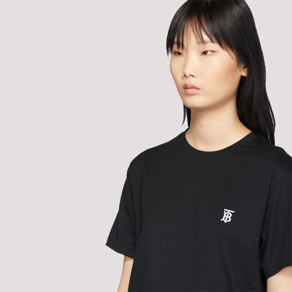 BURBERRY バーバリー Tシャツ コピー モノグラム Motif Cotton T-shirt Tシャツ