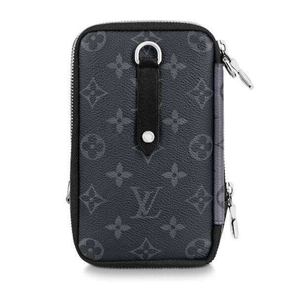 LV モノグラム・エクリプス リバース ダブル・フォン ウオレット M69534